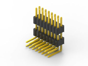 高温LCPPCBヘッダーコネクタ 右角電流量1.0AMP