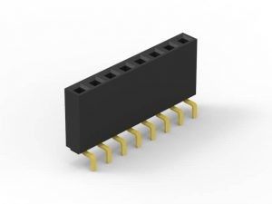 穴40ピン女性PCBヘッダー 単列女性ヘッダー 耐久性