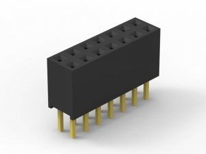 ボード・トゥ・ボード 女性ヘッダーコネクタ 26ピン 2.00mm ピッチ 4.3mm プラスチック高さ