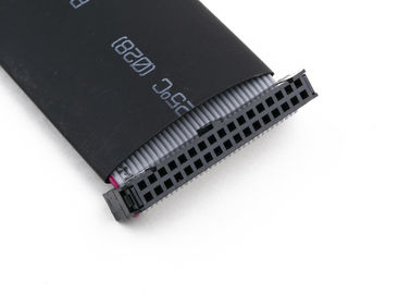 2.54mm IDC フラットリボンケーブル組立て 熱収縮管 パーソナライズされた長さ