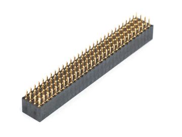 DIP 4 x 10ピン 女性ヘッダーコネクタ 2.00mm 4列 リンゴ ブロンズ 接触材料