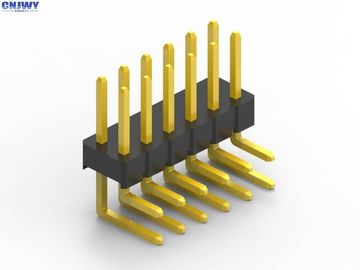 断熱抵抗 右角PCBヘッダー 双列 男性ヘッダーコネクター