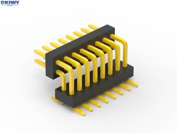 円形曲線PCBヘッダーコネクタ SMT型 電流評価 1.0AMP