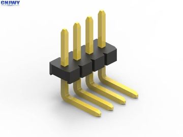 右角メスピンヘッダーコネクタ 1.27mmピッチ 2ピンから80ピン