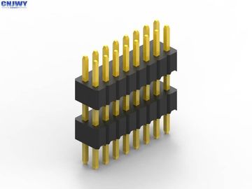 ユニバーサル 1.27 ピッチピンヘッダー,スクエア40 ピンヘッダーコネクタ 500V ストレージを耐え