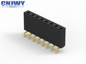 穴40ピン女性PCBヘッダー 単列女性ヘッダー 耐久性