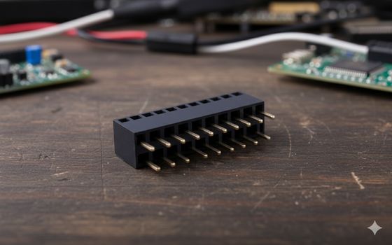 3A 250V Female Header Connector with 2.54mm Pitch