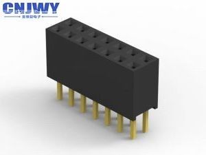 2x20P 女性ヘッダ接続器 PCBボード