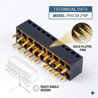 1.27mm ピッチ シングル ライン SMT 女性 ヘッダー コネクタ 低プロフィールテープ リール PCBソケット